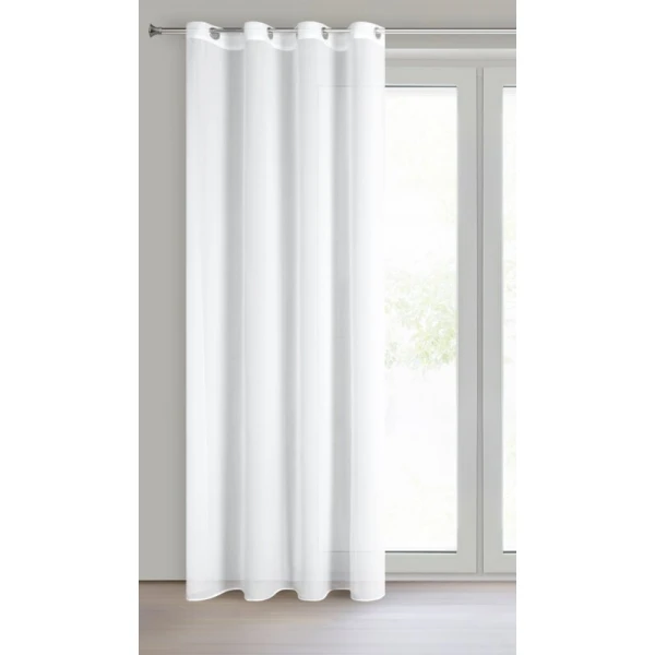 FIRANA GOTOWA DEBRA 140 X 250 CM BIAŁY