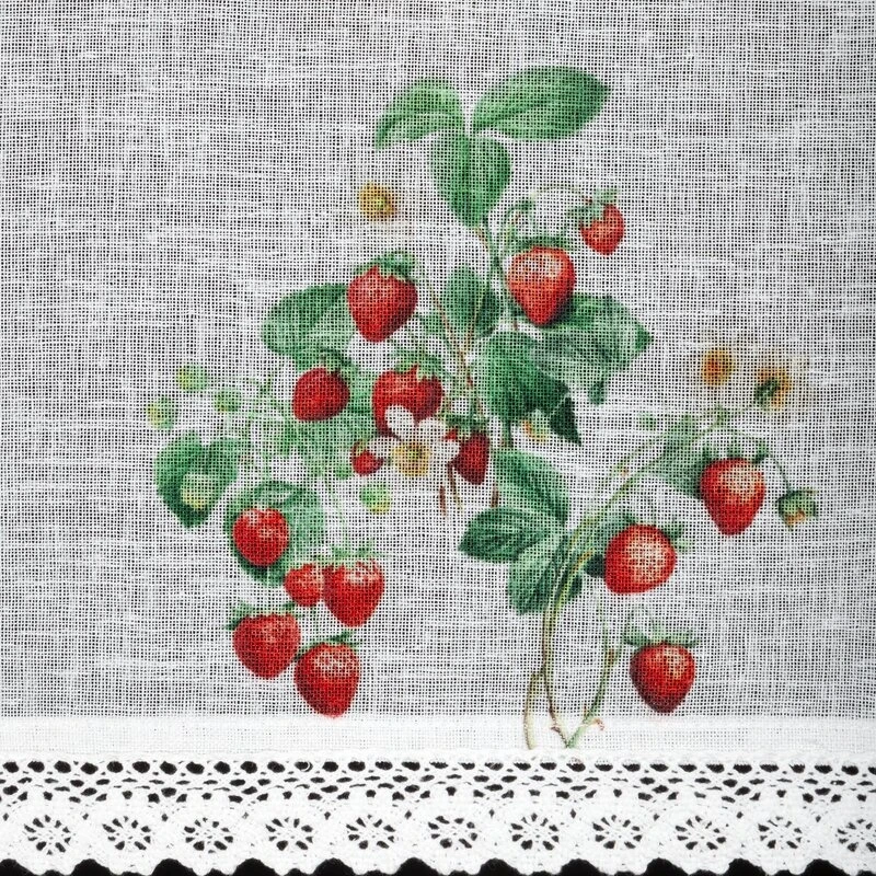 FIRANA GOTOWA KSENIA NA TAŚMIE 150 X 30 CM BIAŁY