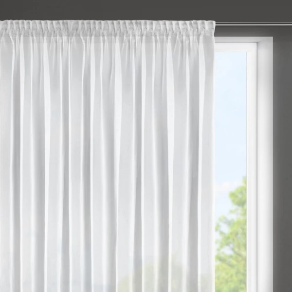 FIRANA GOTOWA ESEL NA TAŚMIE 350 X 150 CM BIAŁY