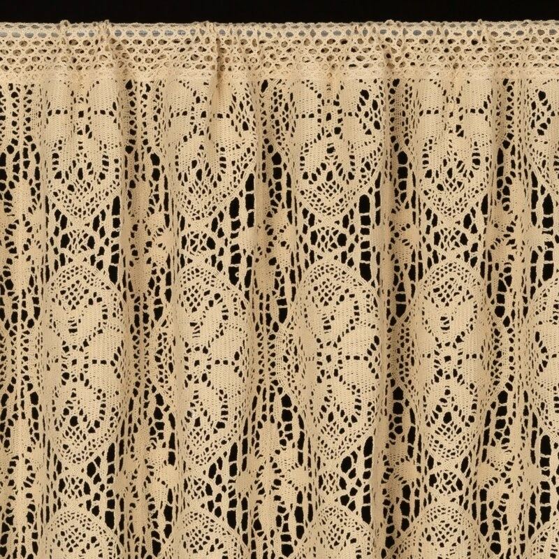 FIRANA GOTOWA MOLY NA TAŚMIE 150 X 30 CM JASNOBEŻOWY
