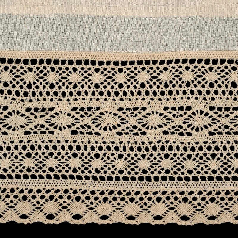 FIRANA GOTOWA MADDELINE NA SZELKACH 150 X 35 CM JASNOBEŻOWY