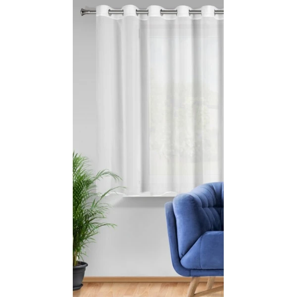 FIRANA GOTOWA ARLETA 295 X 160 CM BIAŁY