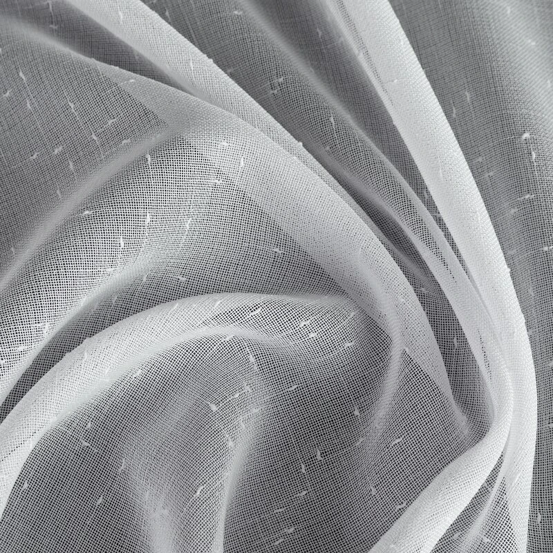 FIRANA GOTOWA ANGELA NA TAŚMIE 140 X 300 CM BIAŁY