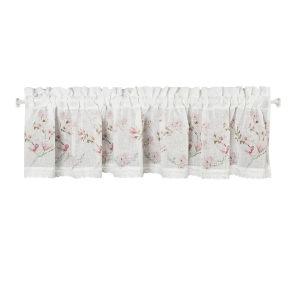 FIRANA GOTOWA AMELIA 150 X 30 CM BIAŁY