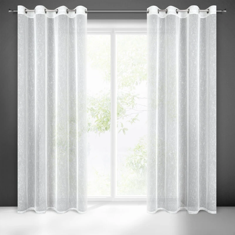 FIRANA GOTOWA KELLY 140 X 250 CM BIAŁY