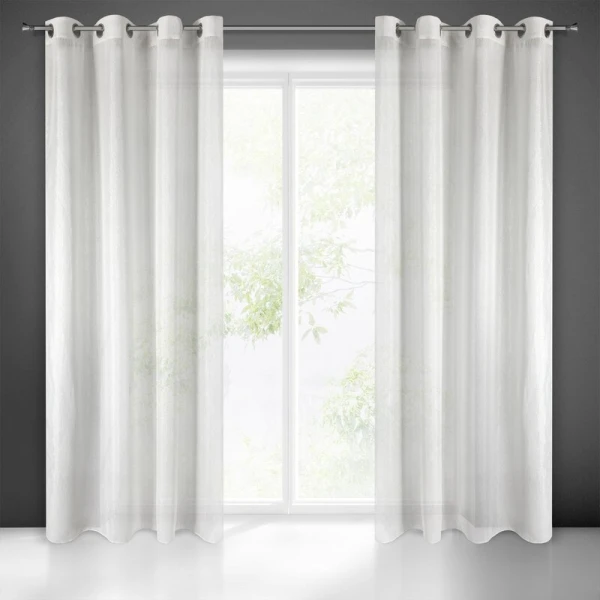 FIRANA GOTOWA ELICIA 140 X 250 CM BIAŁY