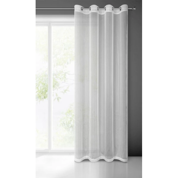 FIRANA GOTOWA NOELIA 140 X 250 CM BIAŁY