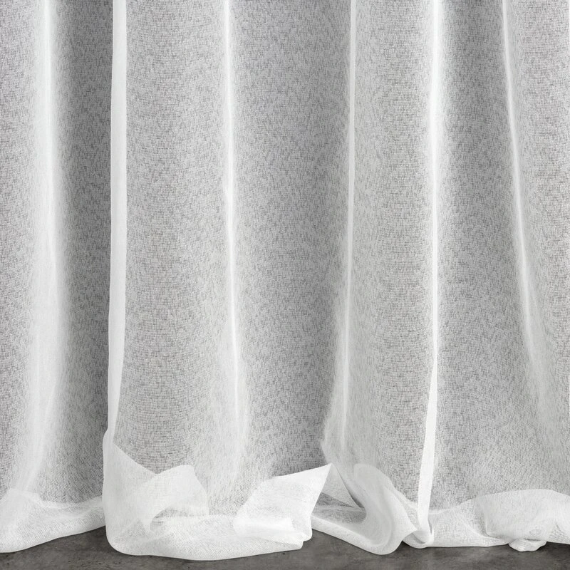 FIRANA GOTOWA TAMINA 140 X 250 CM BIAŁY