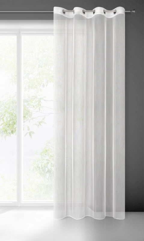 FIRANA GOTOWA NICEA 140 X 250 CM BIAŁY