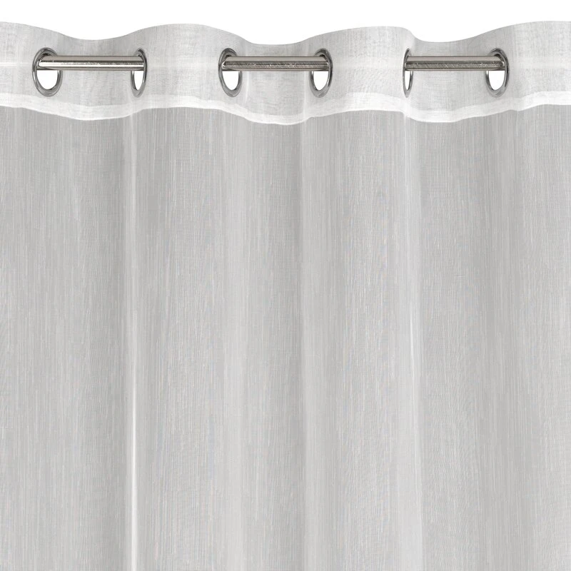 FIRANA GOTOWA NICEA 140 X 250 CM BIAŁY