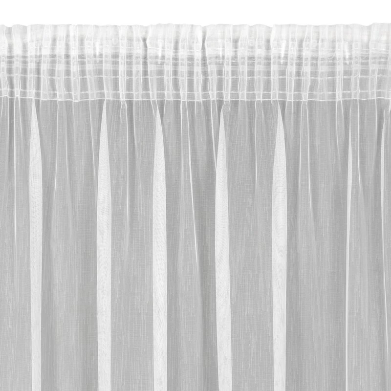 FIRANA GOTOWA NICEA NA TAŚMIE 350 X 270 CM BIAŁY
