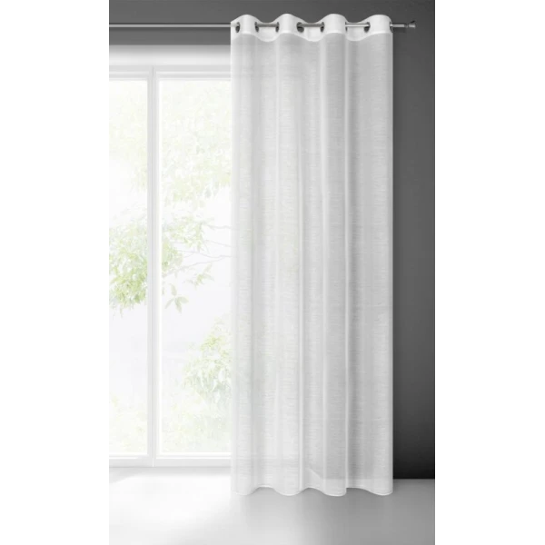 FIRANA GOTOWA GRACJA 140 X 250 CM BIAŁY