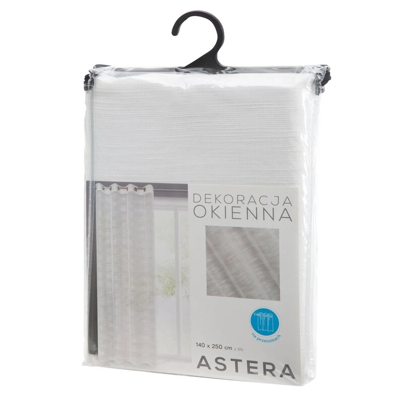 FIRANA GOTOWA ASTERA 140 X 250 CM KREMOWY