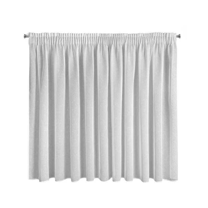 FIRANA GOTOWA ANGELA NA TAŚMIE 400 X 145 CM BIAŁY