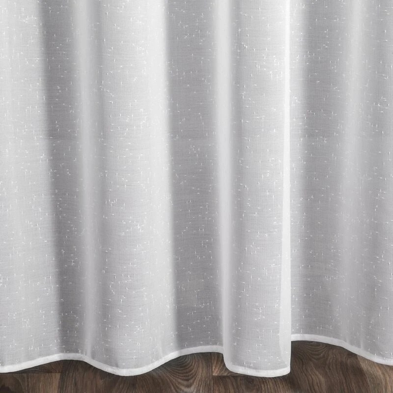 FIRANA GOTOWA ANGELA NA TAŚMIE 400 X 145 CM BIAŁY