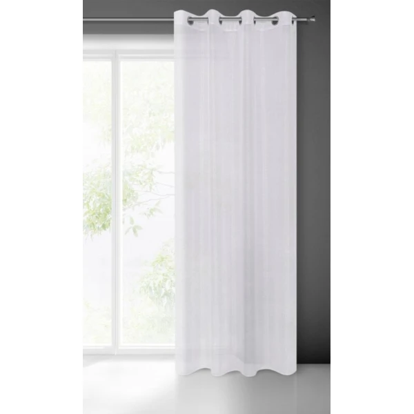 ZASŁONA GOTOWA EMMA 140 X 250 CM BIAŁY