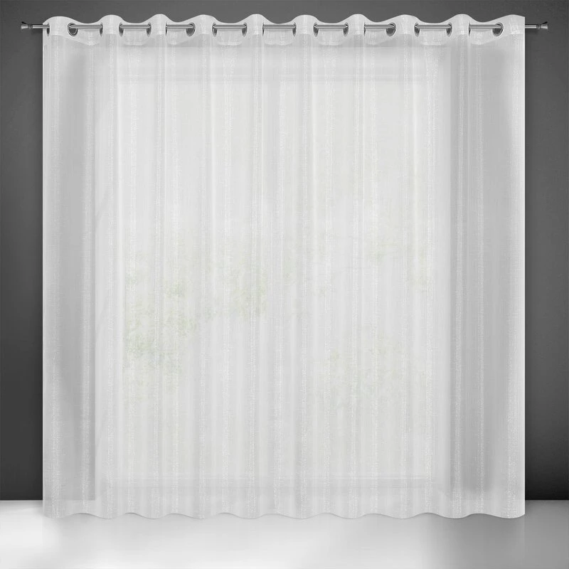 FIRANA GOTOWA EMMA 290 X 250 CM BIAŁY
