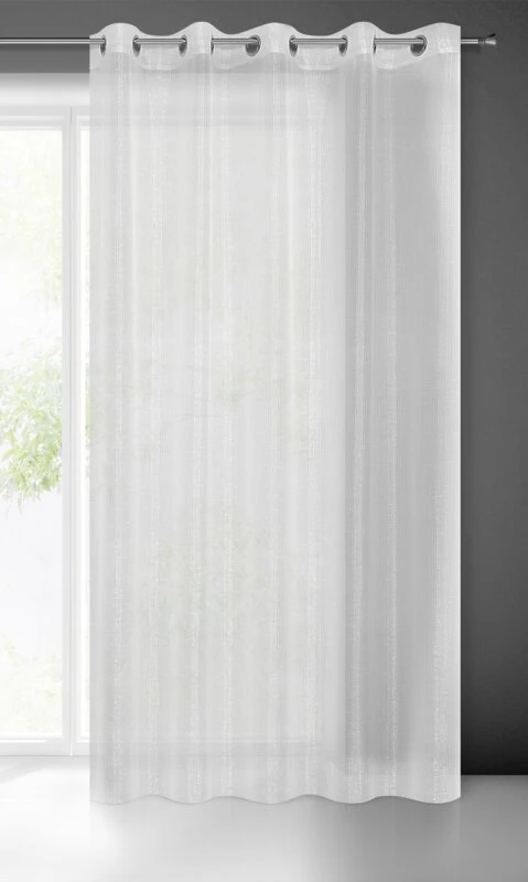 FIRANA GOTOWA EMMA 290 X 250 CM BIAŁY