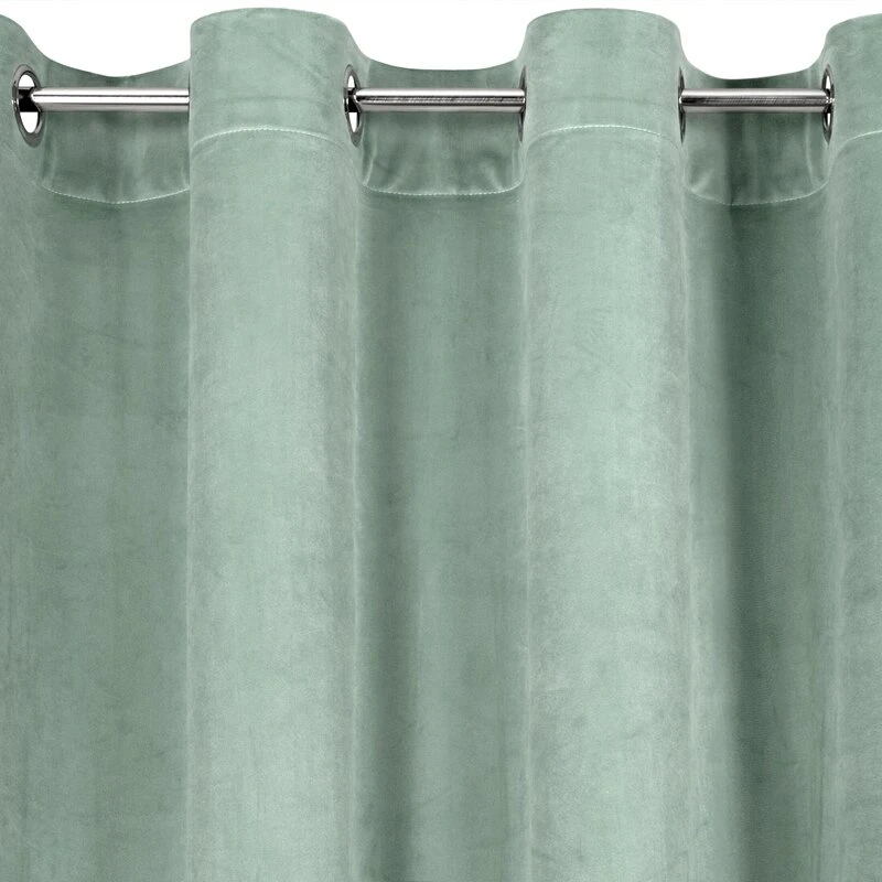 ZASŁONA GOTOWA D91 ROSA 140 X 250 CM JASNOMIĘTOWY
