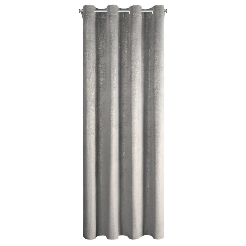 ZASŁONA GOTOWA BETHY 135 X 250 CM SREBRNY