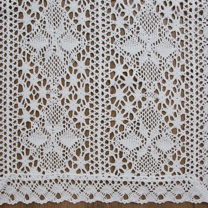 OBRUS MARY 40 X 140 CM BIAŁY