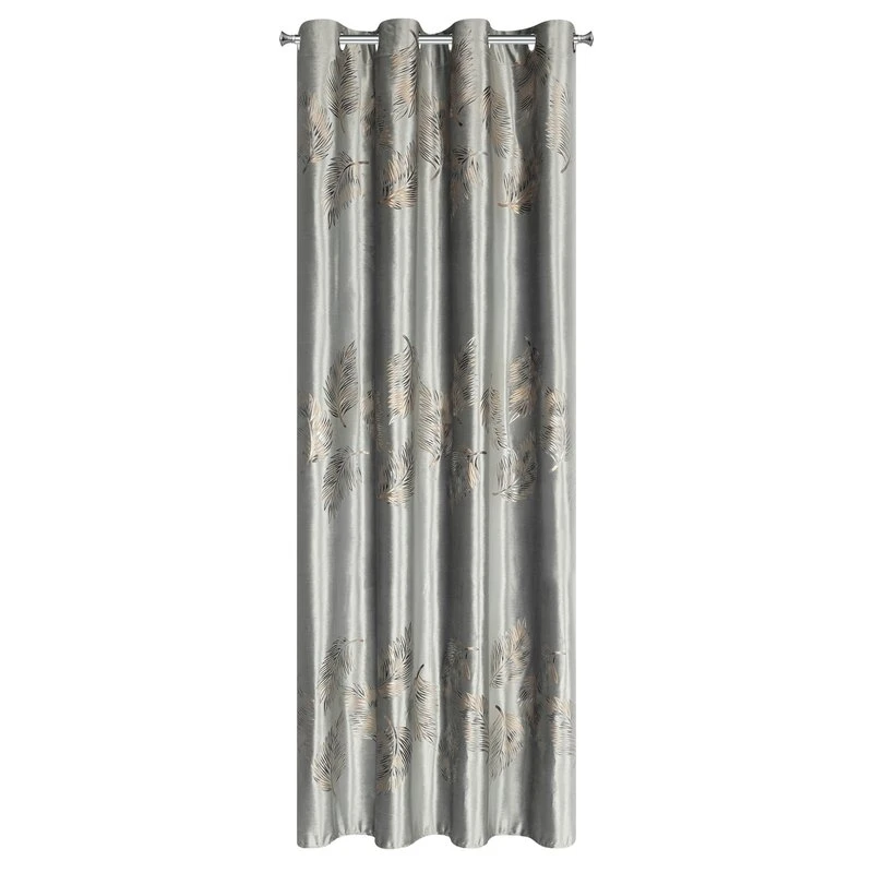 ZASŁONA GOTOWA IDALIA 140 X 250 CM SREBRNY