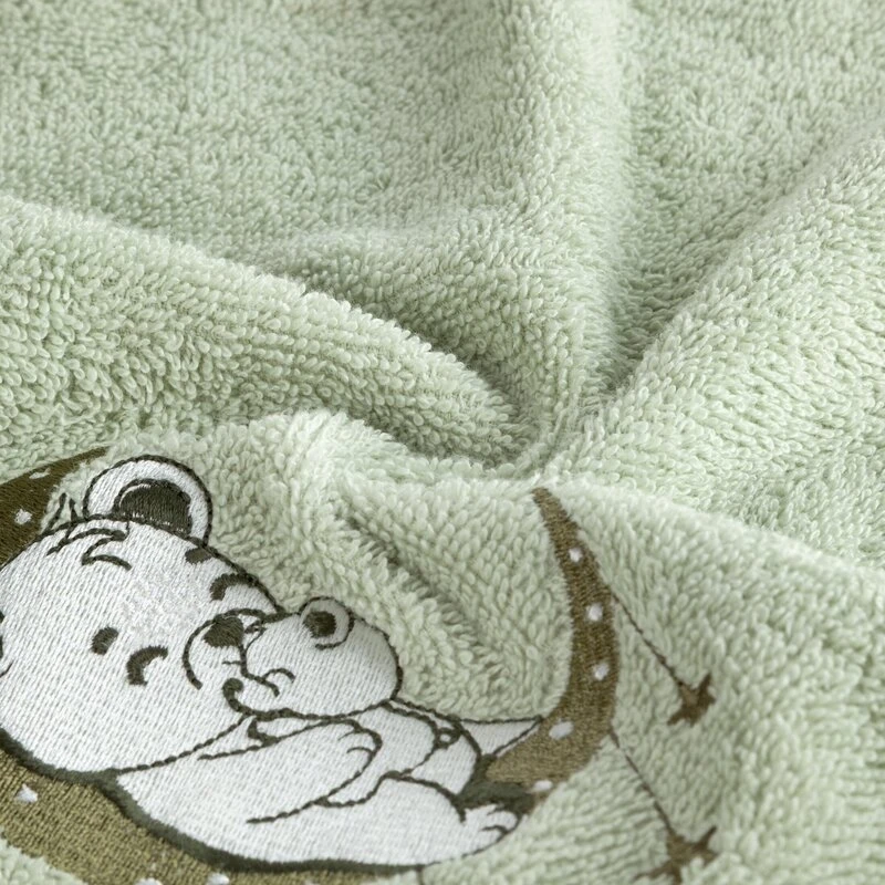 RĘCZNIK DZIECIĘCY BABY74 100 X 100 CM MIĘTOWY