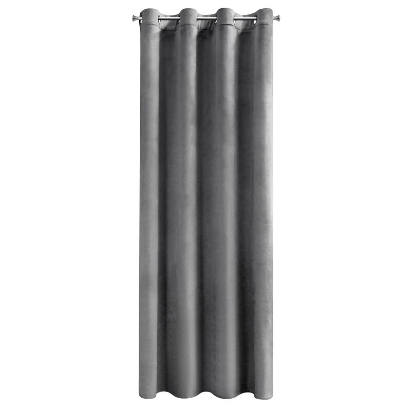 ZASŁONA GOTOWA D91 ROSA 140 X 250 CM STALOWY