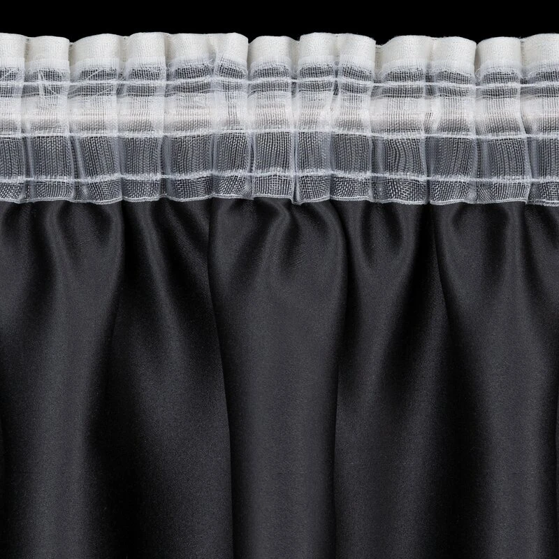 ZASŁONA GOTOWA SELINA NA TAŚMIE 140 X 270 CM CIEMNOBEŻOWY