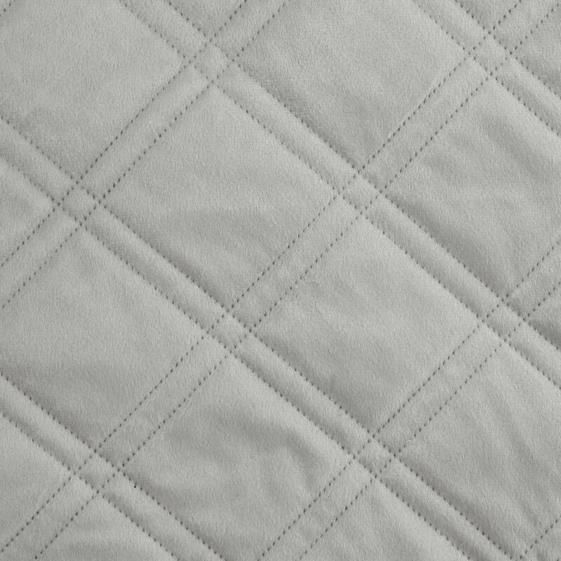 NARZUTA D91 LUIZ 8 200 X 220 CM SREBRNY