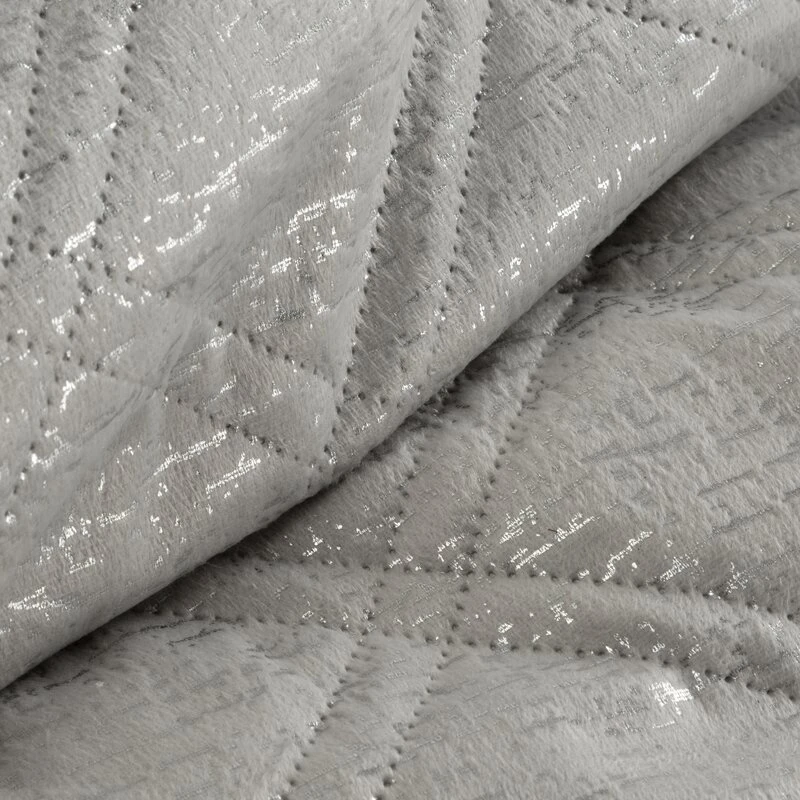 NARZUTA D91 LUIZ 200 X 220 CM SREBRNY