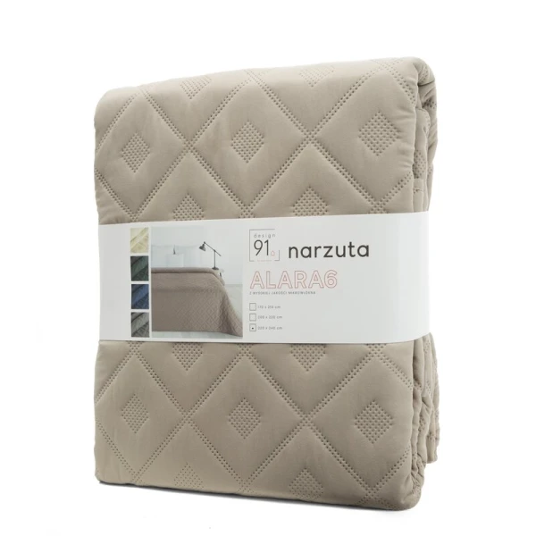 NARZUTA D91 ALARA6 170 X 210 CM CIEMNOBEŻOWY