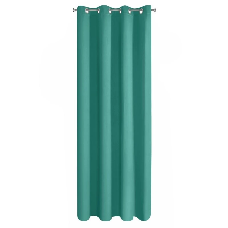 ZASŁONA GOTOWA D91 PARISA 140 X 250 CM TURKUSOWY