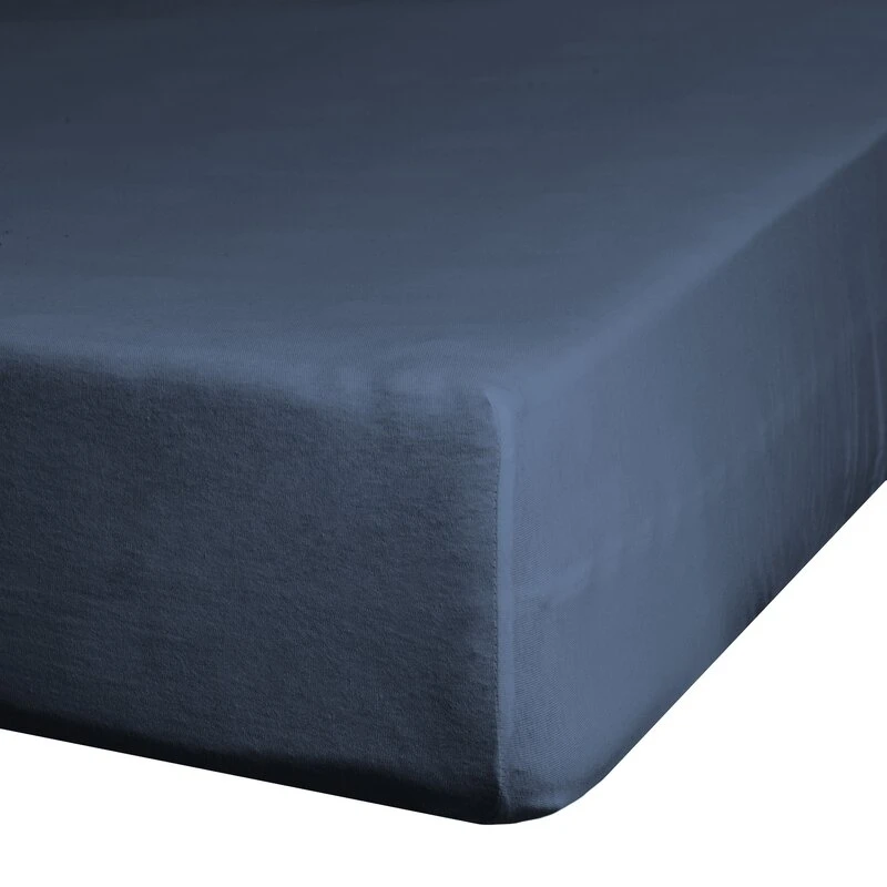 PRZEŚCIERADŁO Z GUMKĄ JERSEY D91 90 X 200 X 25 CM GRANATO