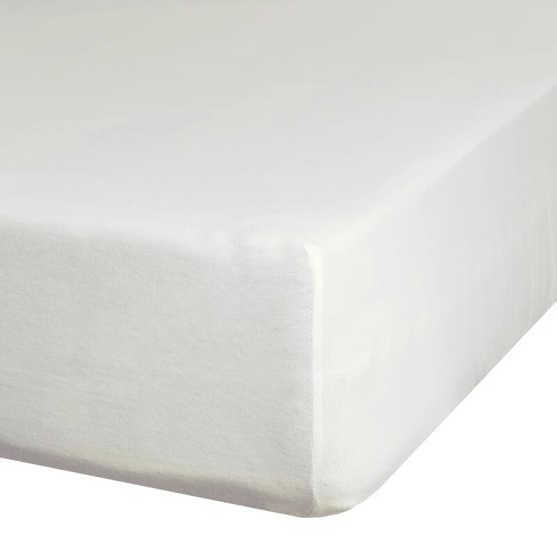 PRZEŚCIERADŁO Z GUMKĄ JERSEY D91 240 X 220 X 30 CM KREMOW