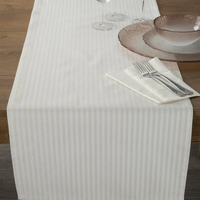 OBRUS FLASH 6 40 X 180 CM NATURALNY