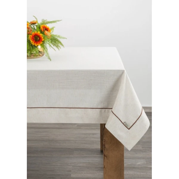 OBRUS NATU 9 145 X 240 CM NATURALNY