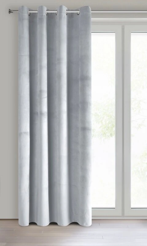 ZASŁONA GOTOWA PIERRE 140 X 250 CM JASNOSZARY