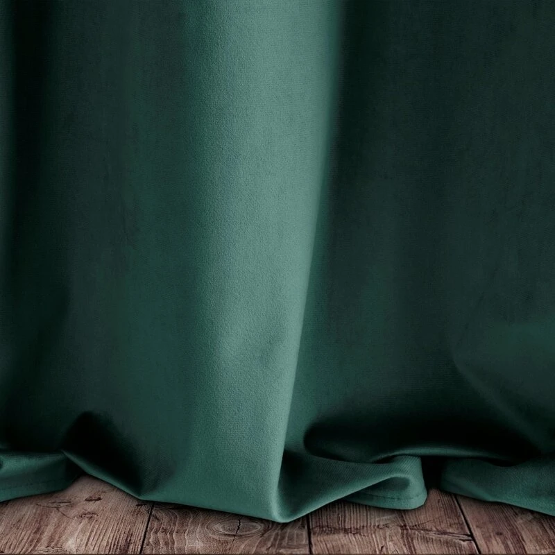 ZASŁONA GOTOWA PIERRE 140 X 250 CM CIEMNOTURKUSOWY