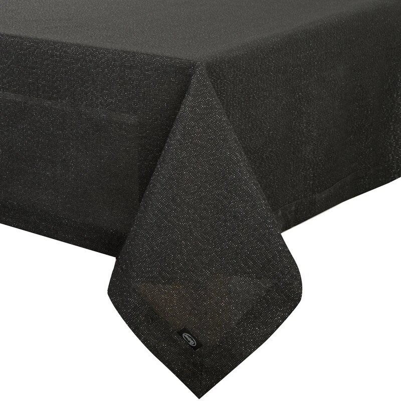 OBRUS STELLA 1 145 X 350 CM CZARNY