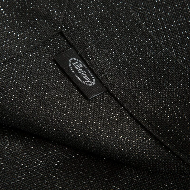OBRUS STELLA 1 145 X 350 CM CZARNY