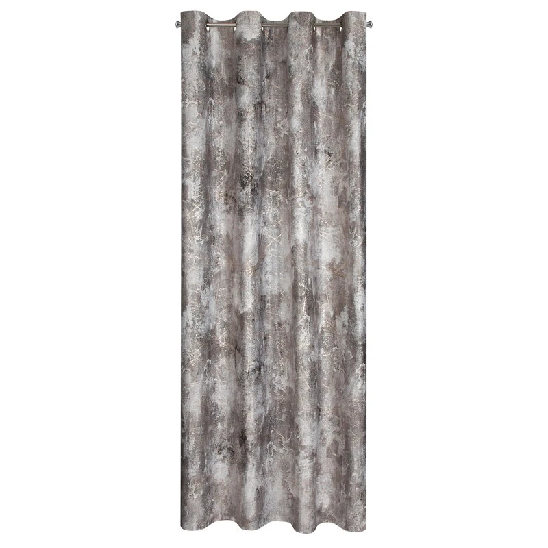 ZASŁONA GOTOWA ESTER 140 X 250 CM STALOWY