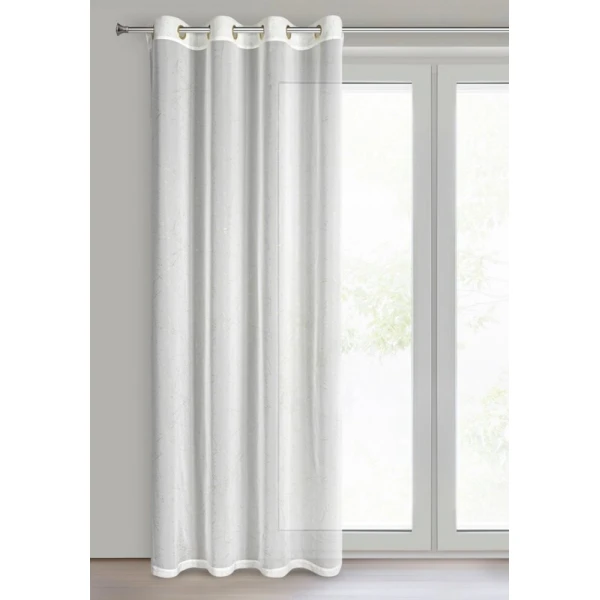 FIRANA GOTOWA HERA 140 X 250 CM BIAŁY