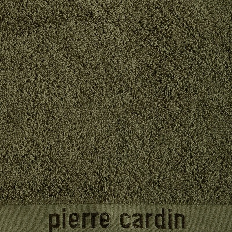 RĘCZNIK PIERRE CARDIN EVI 50 X 90 CM CIEMNOOLIWKOWY