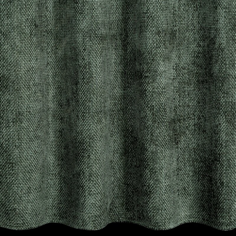 ZASŁONA GOTOWA ALETA 135 X 250 CM CIEMNOZIELONY