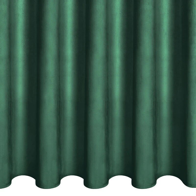 ZASŁONA GOTOWA SAMI 140 X 250 CM CIEMNOZIELONY