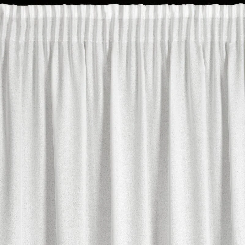 ZASŁONA GOTOWA ERIS NA TAŚMIE 140 X 270 CM BIAŁY