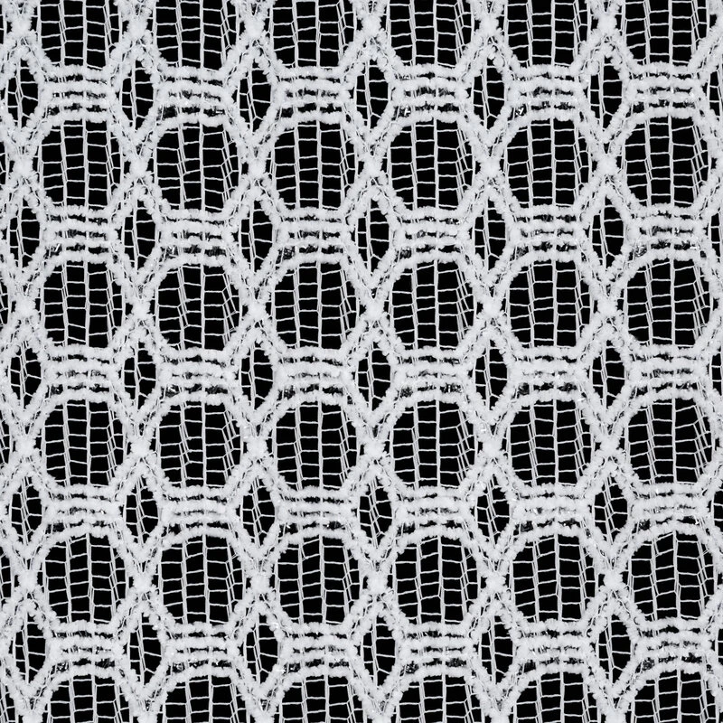 FIRANA GOTOWA CARMEN 140 X 250 CM BIAŁY