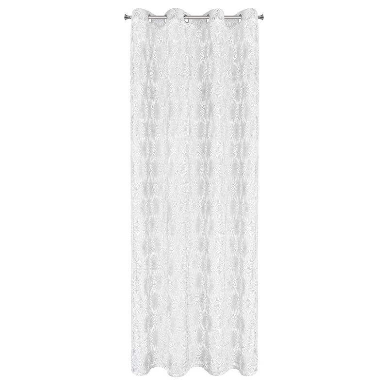 FIRANA GOTOWA ROZI 140 X 250 CM BIAŁY