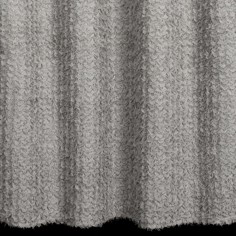 ZASŁONA GOTOWA TIFFANY 135 X 250 CM SREBRNY